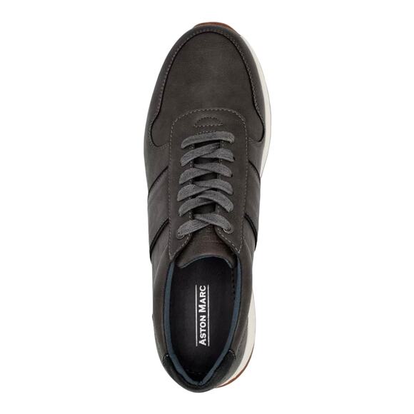 Aston Marc Men’s Hart Casual Court Sneaker Gray Size 12 main image 4